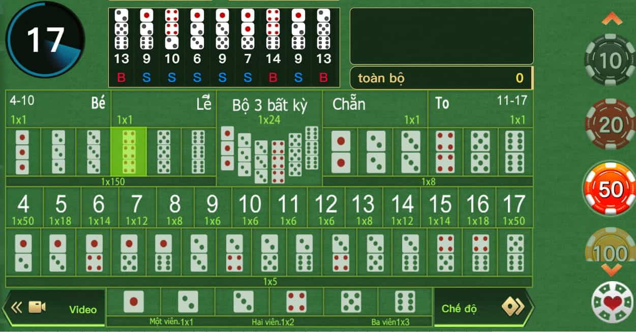Cách chơi sicbo mang tính hiệu quả cao cho những người chơi mới
